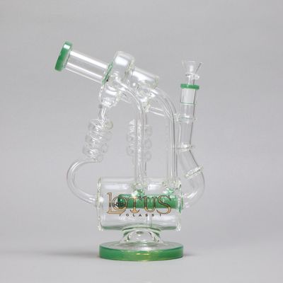 Spiral Turrent Green Waterpipe (Online)