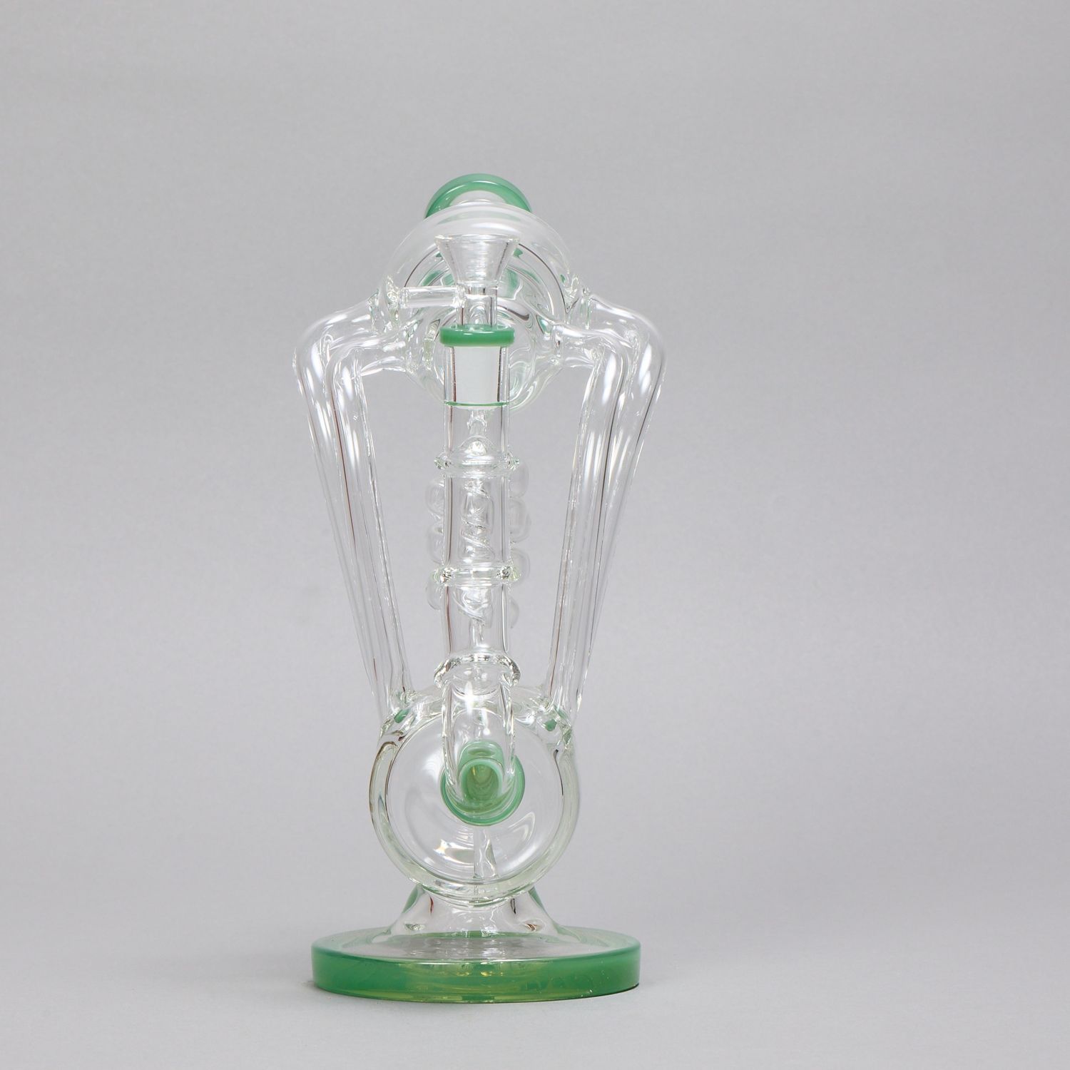 Spiral Turrent Green Waterpipe (Online)