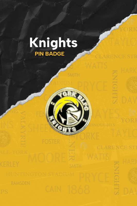 Knight Pin Badge