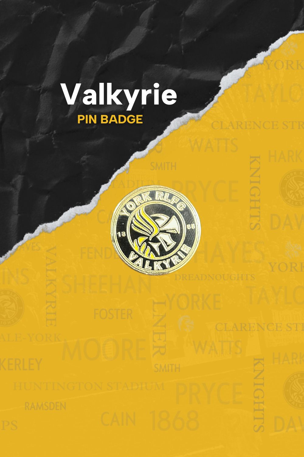 Valkyrie Pin Badge