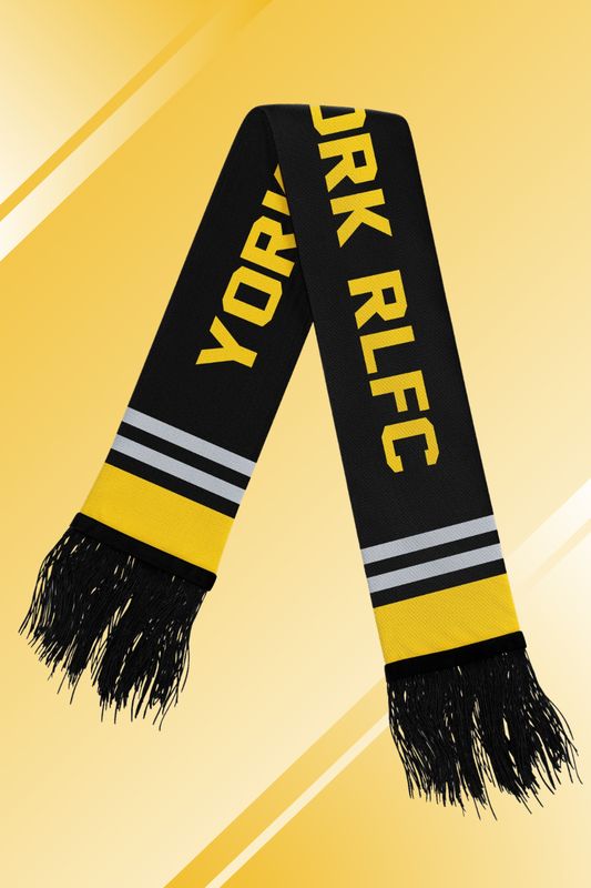 2026 York RLFC Scarf - Amber