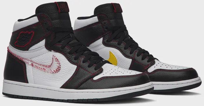 Air Jordan 1 Retro High &quot;Defiant - White Black Gym Red&quot;