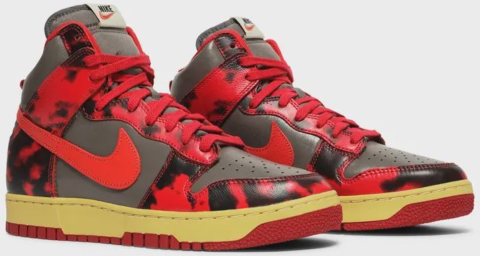 Nike Dunk High 1985 &quot;Red Acid Wash&quot;