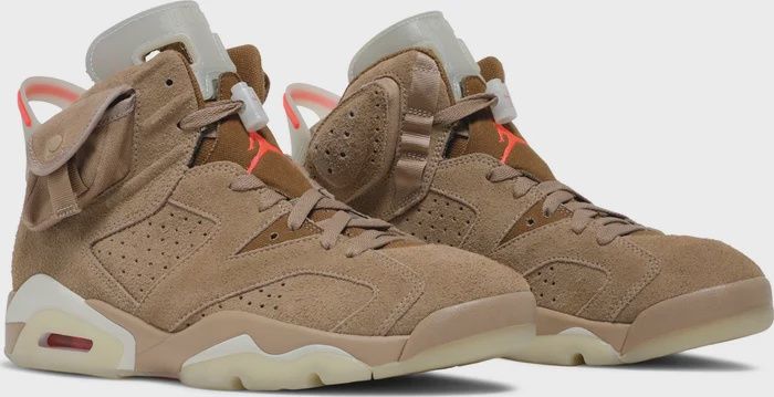 Jordan 6 Retro x Travis Scott &#39;British Khaki&#39;
