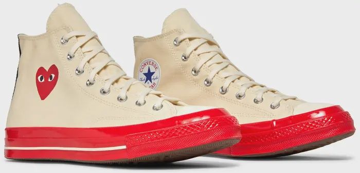 Comme des Garçon Play x Chuck 70 High “Pristine Red”