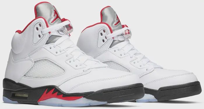 Jordan 5 Retro &quot;Fire Red Silver Tongue&quot; (2020)
