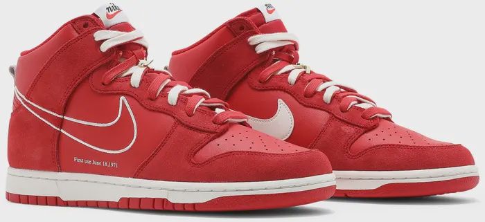 Nike Dunk High &quot;First Use Red&quot;