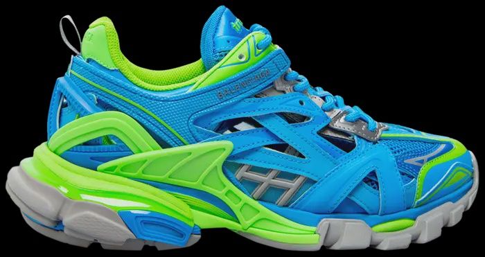 Balenciaga Trainer Track &quot; Blue Green &quot;