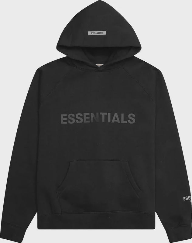 Fear of God Essentials Pullover Hoodie &#39;Black&#39;