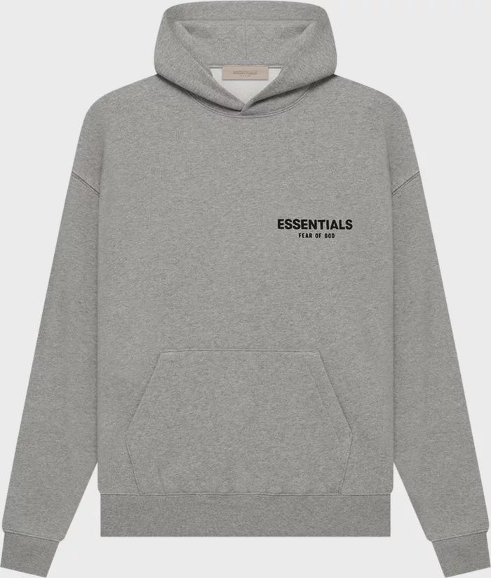 Fear of God Essentials Hoodie &#39;Dark Oatmeal&#39;
