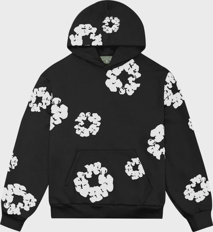Denim Tears The Cotton Wreath Sweatshirt &#39;Black&#39;