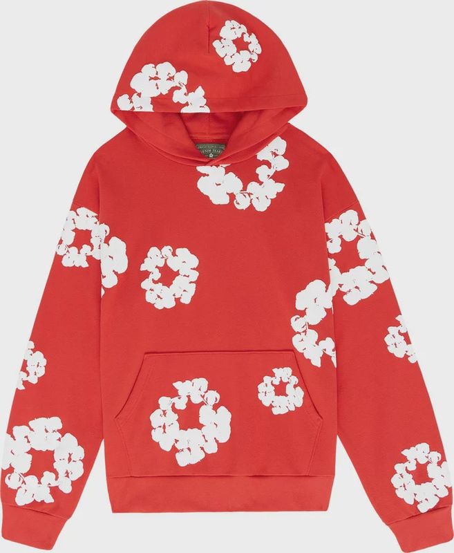 Denim Tears The Cotton Wreath Sweatshirt &#39;Red&#39;