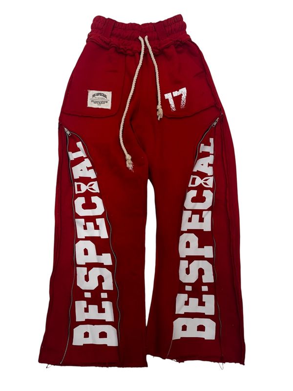 Be-Special Flare Sweats (Red)
