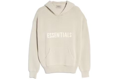 Fear of God Essentials Knit Hoodie &quot;Stone&quot;