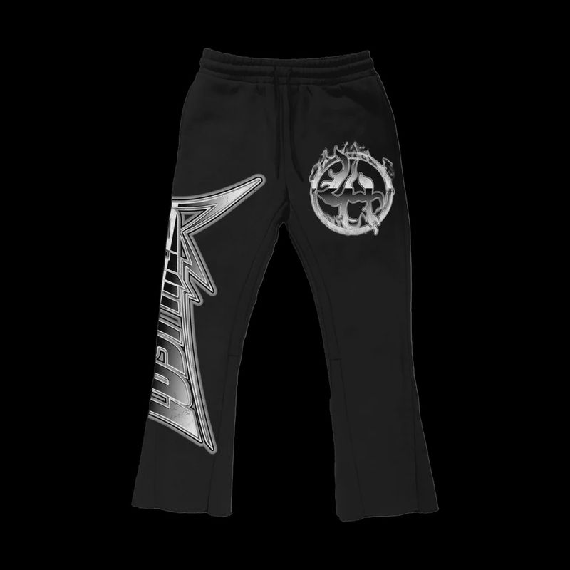 Lost Hills Sweatpants (Black/White)