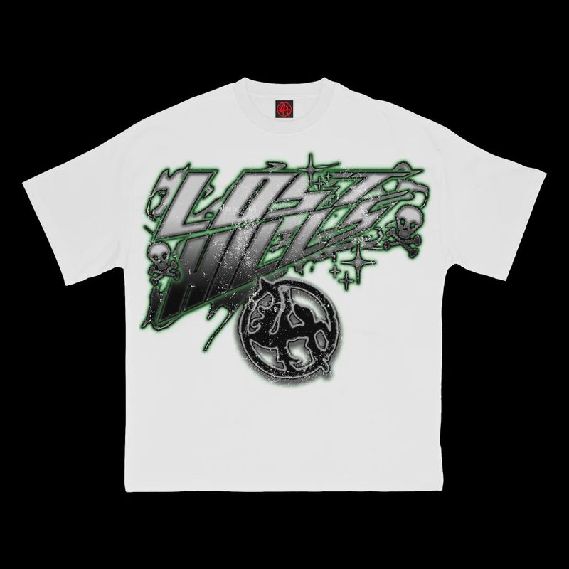 Lost Hills T-Shirt (White/Green)