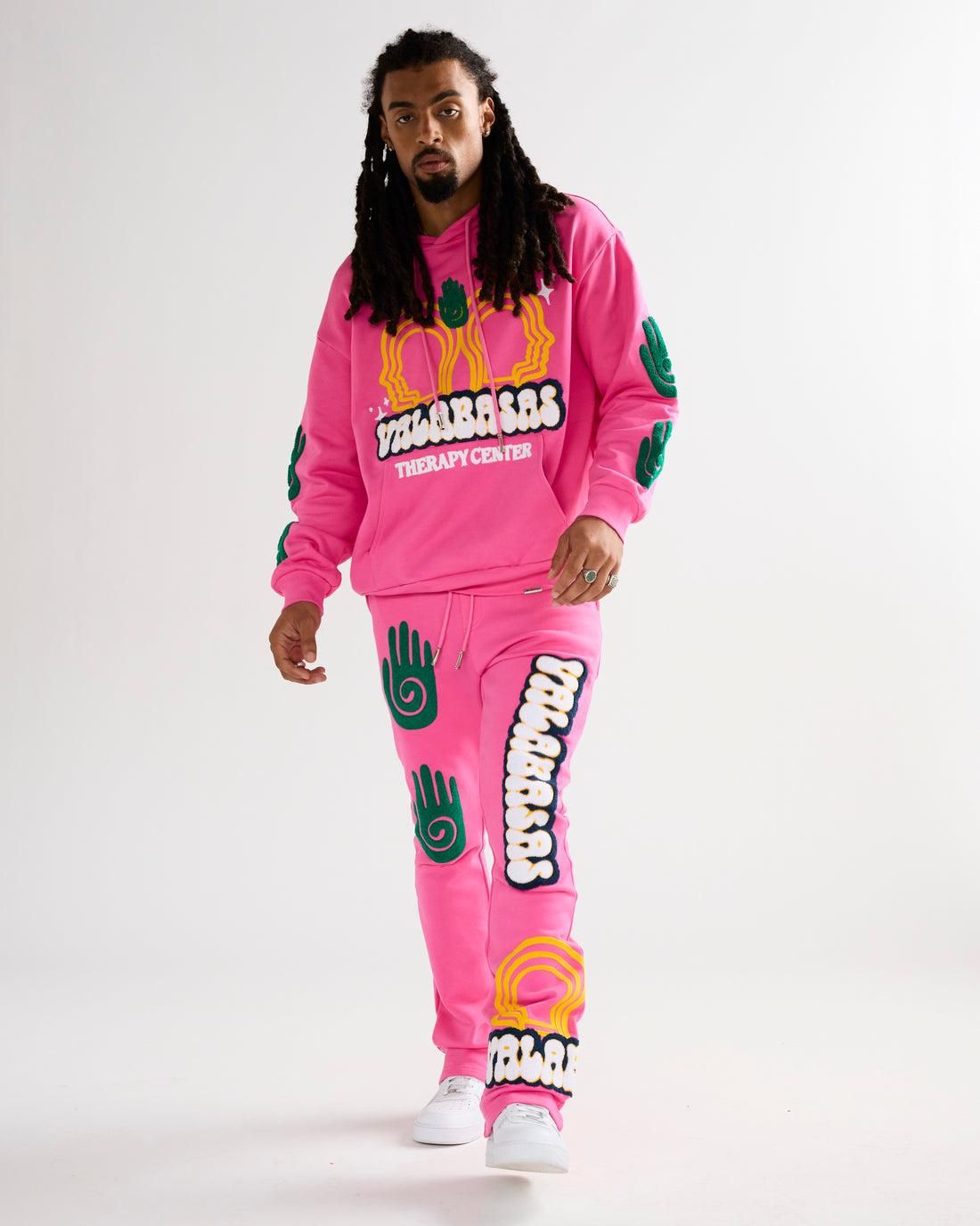 Valabasas Unity Fleece Set &#39;Pink&#39;