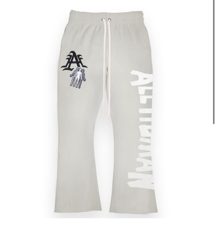 We All human &#39; Collage Dropout Sweatpants&#39;