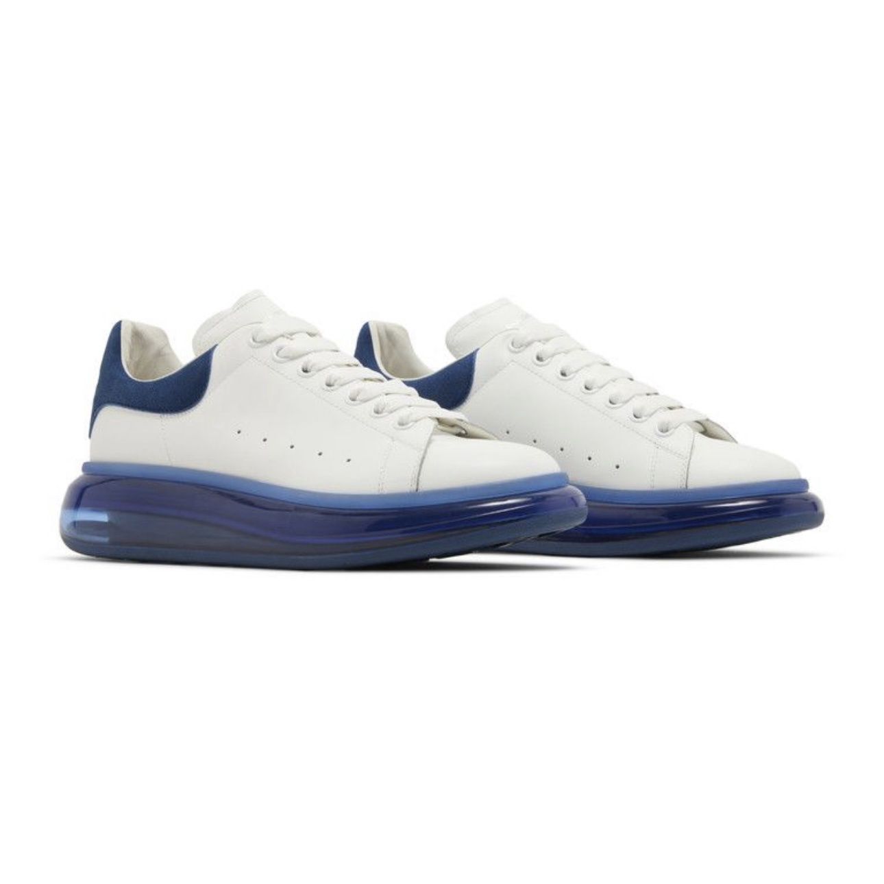 Alexander McQueen Oversized Sneaker (White/Blue)