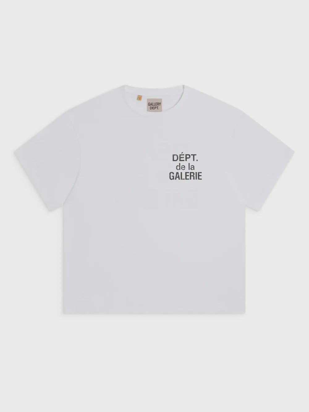 &quot;DEPT. de la GALERIE&quot; Gallery Dept. T-Shirt (White)