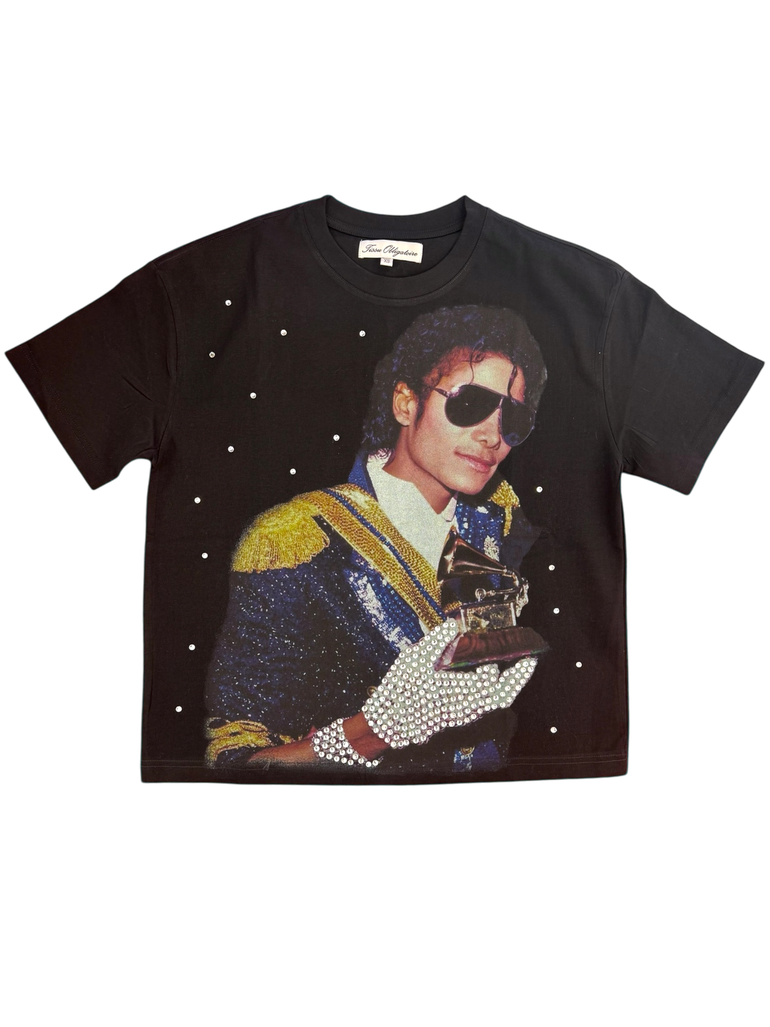 Tissu Obligatoire - MICHAEL JACKSON SHIRT - BLACK