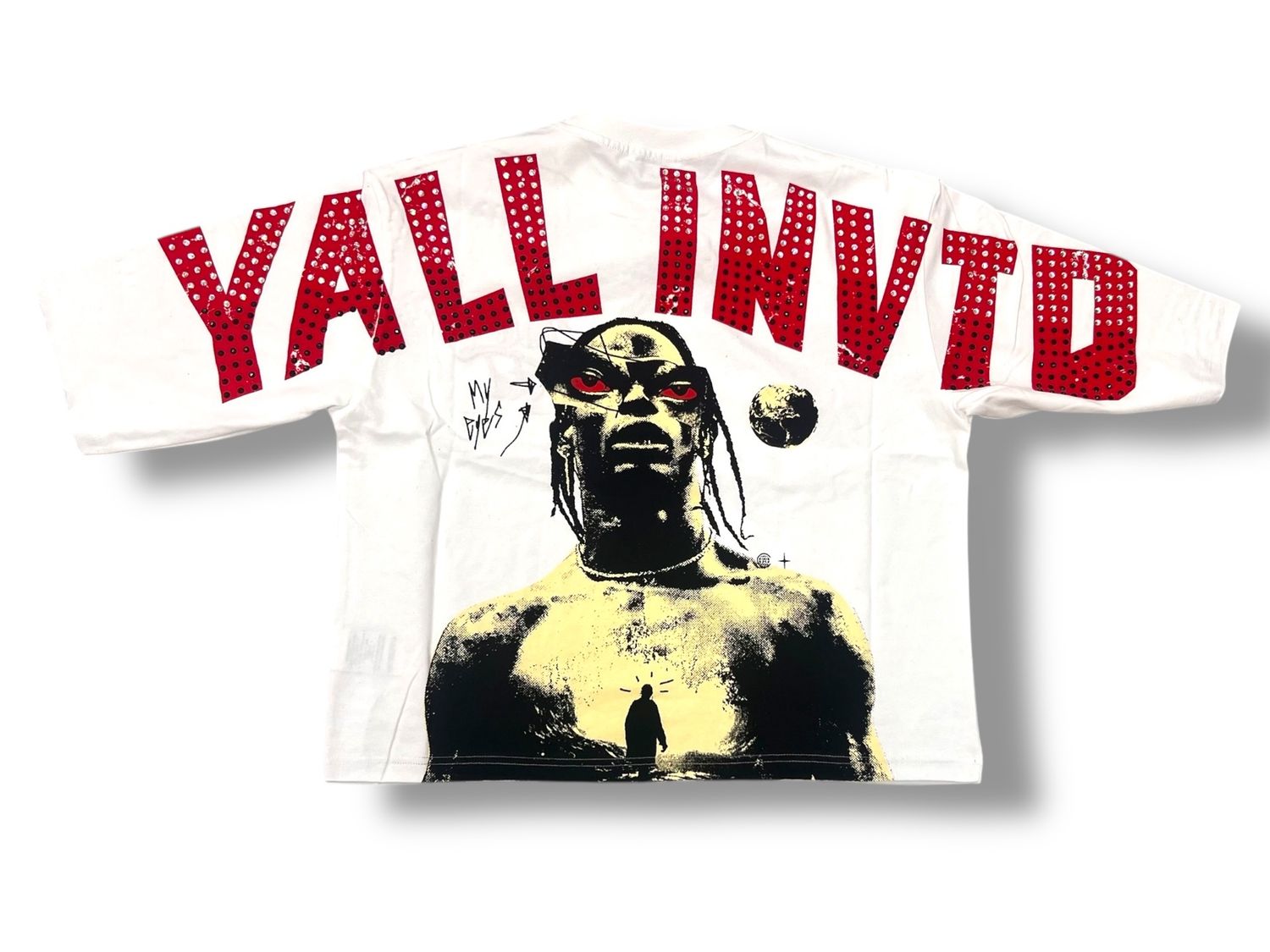 KLEEP Crop Tee’s “ White “