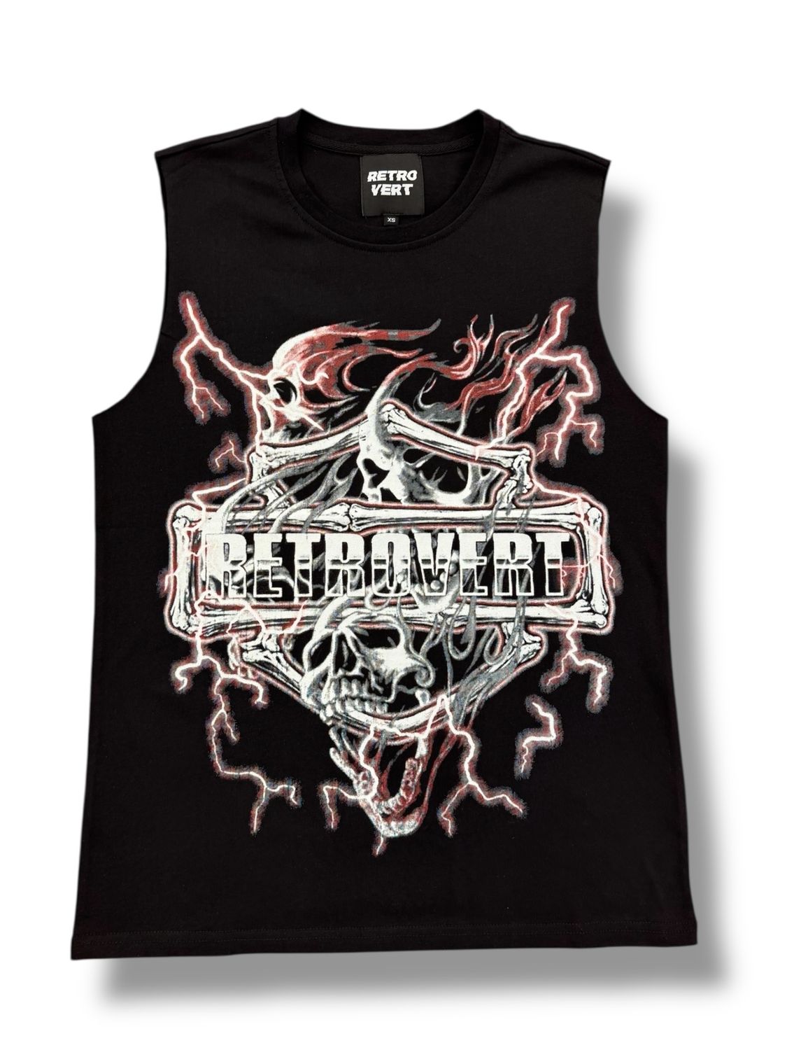 RETRO VERT &quot;Ghost Rider&quot; Sleeveless Shirt