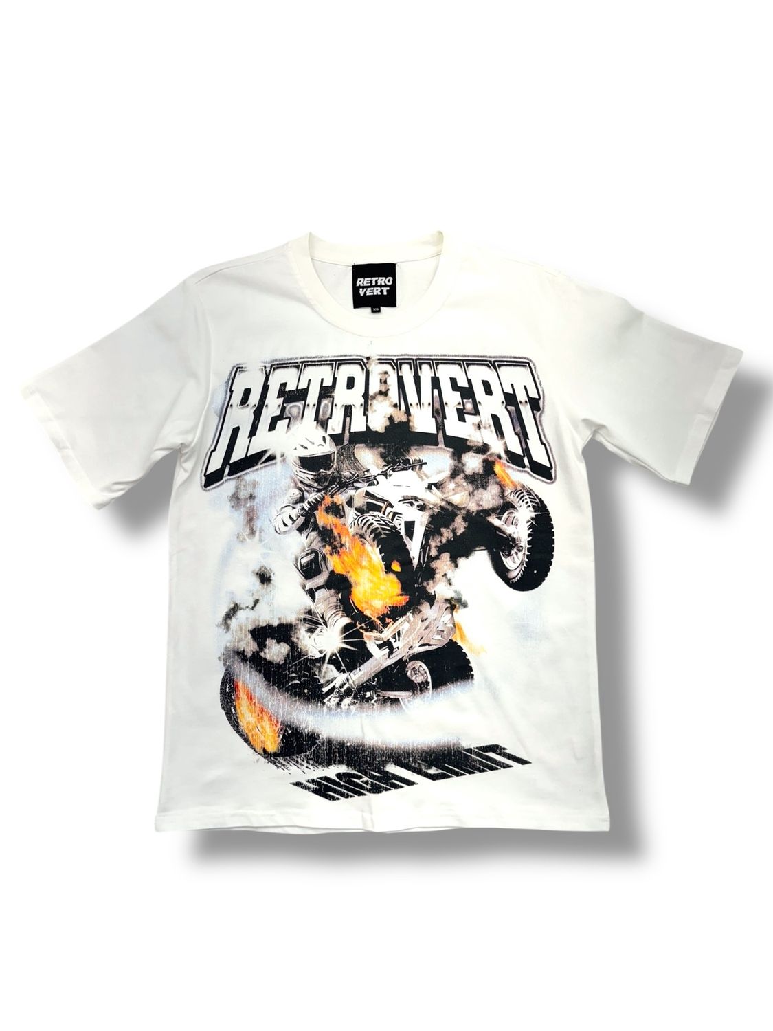 Retro Vert Cream ATV T-Shirt