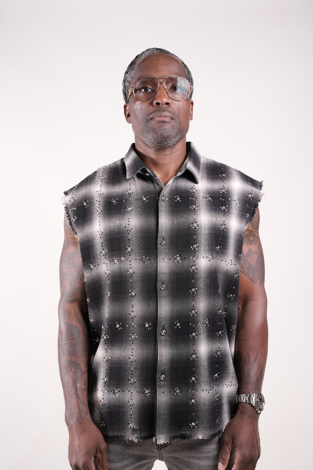 Paper Money Rhinestone Flannel