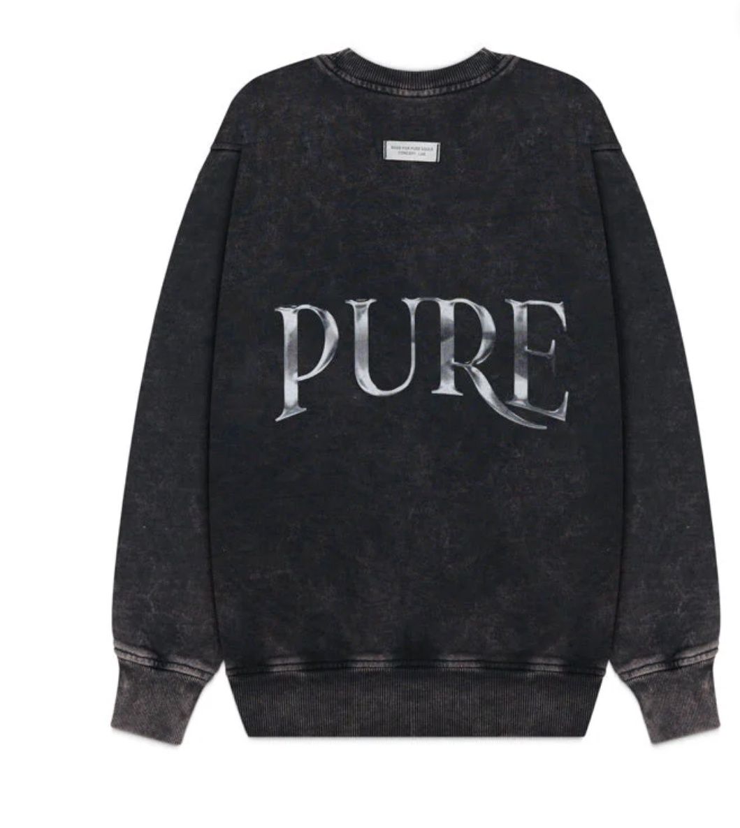 Knockout Black Crewneck