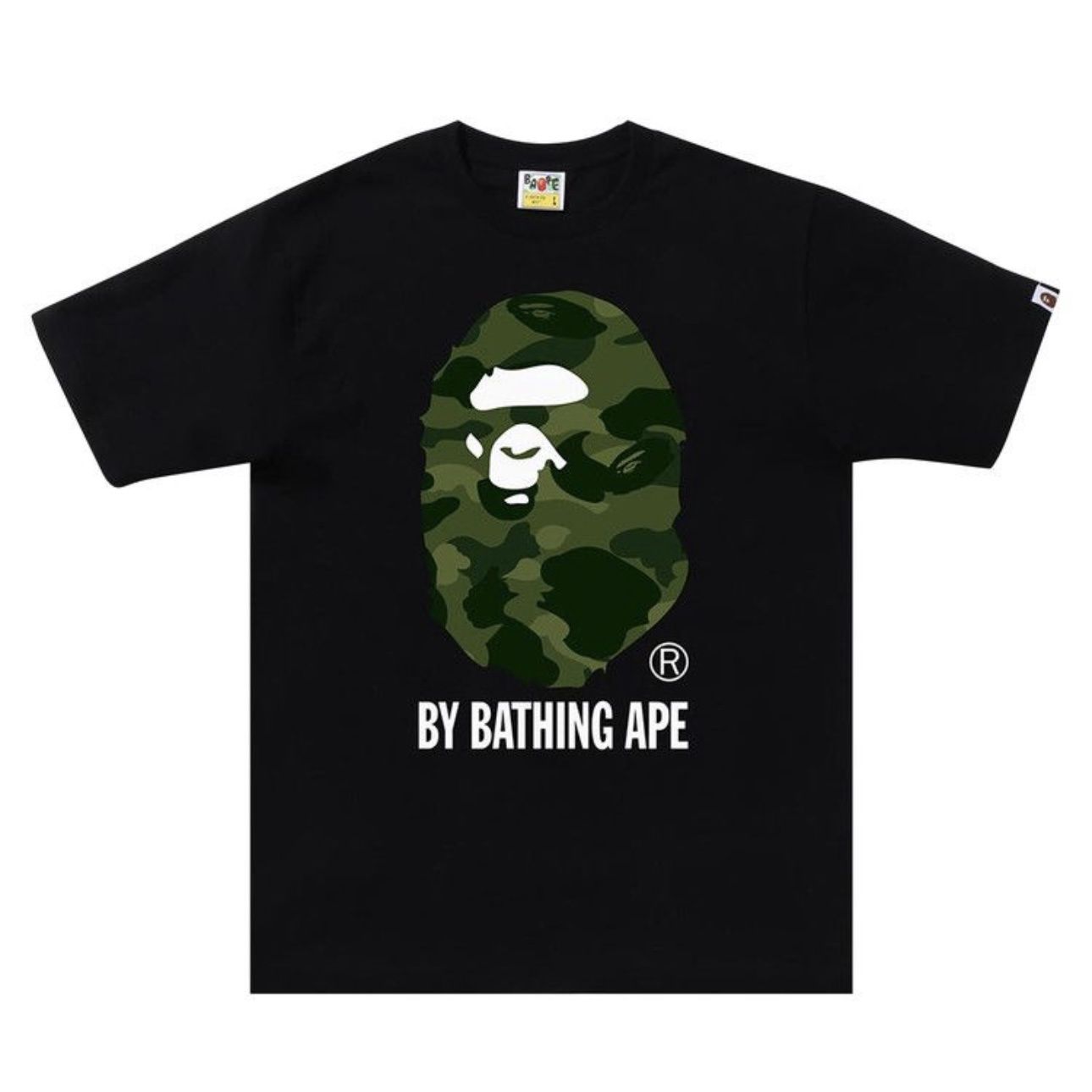 BAPE Color Camo By Bathing Ape Tee &quot;Black/Green&quot;