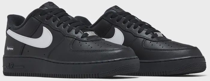 Supreme x Air Force 1 Low &quot;Box Logo - Black White&quot;