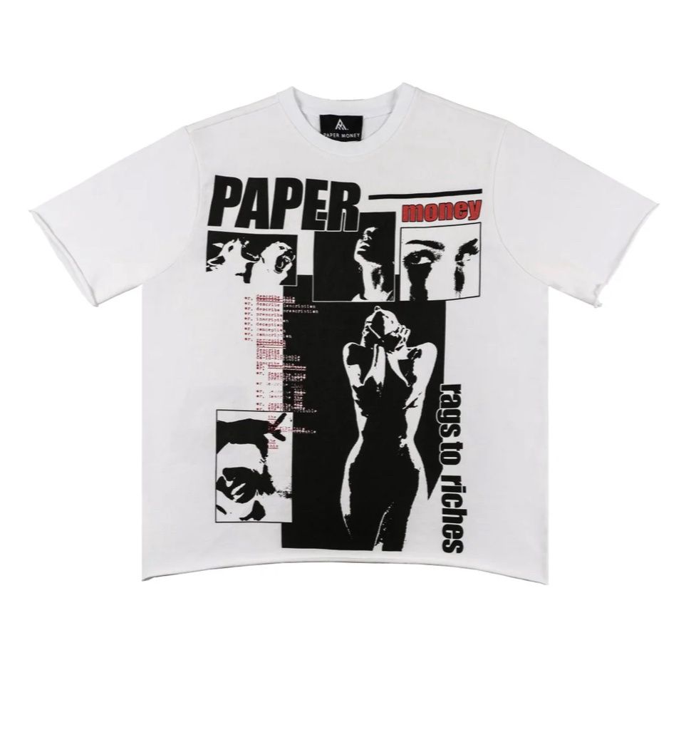 Paper Money &quot;Life of Sin&quot; T-Shirt, Colour: WHITE, Size: XS