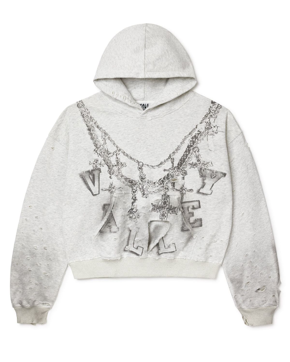 Vale Forever Pullover Hoodie, Colour: BIG CHAIN/DIRTY HEATHER, Size: S