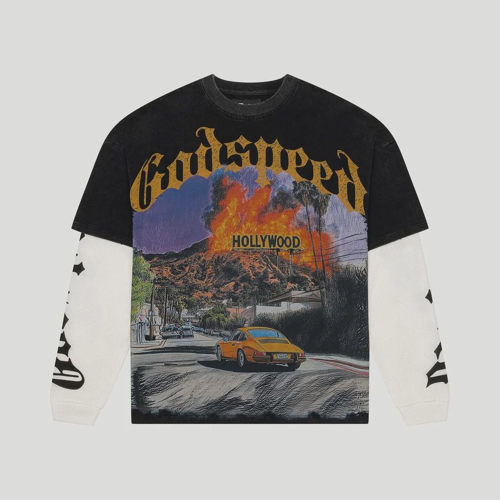 GODSPEED 'Los Scandalous' Layered Long Sleeve T-Shirt