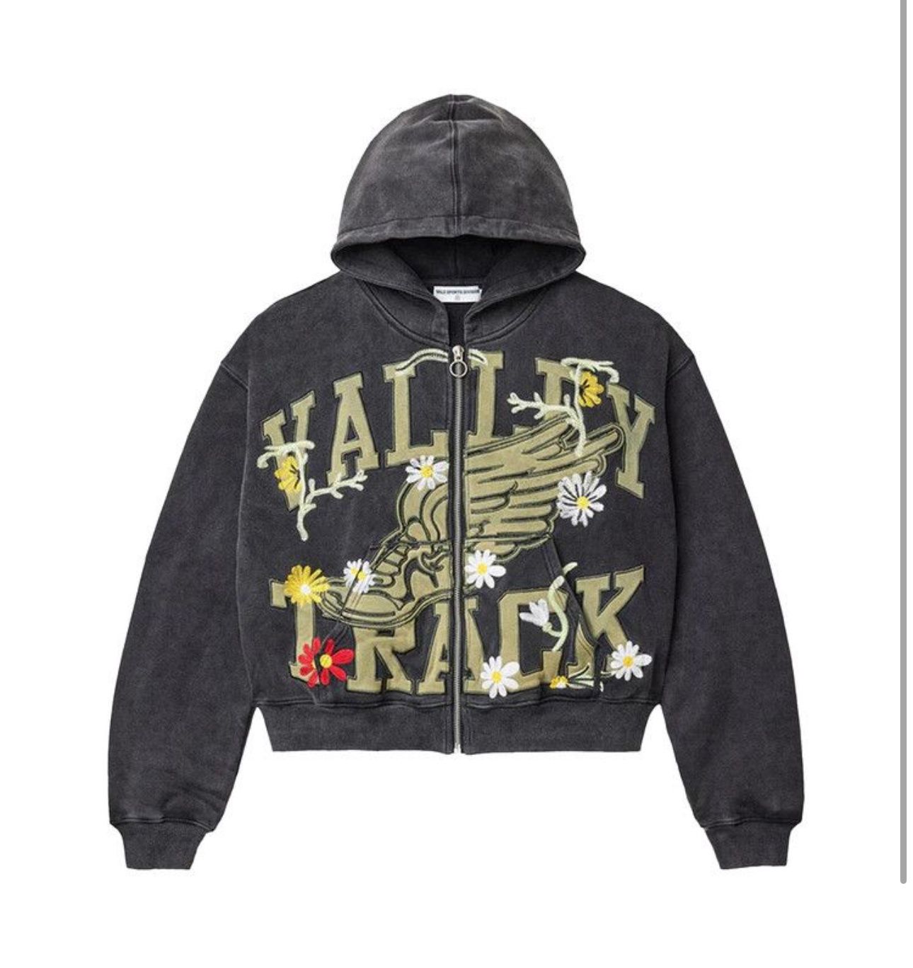 Vale Forever "Garden” Zip Up, Colour: Black, Size: S