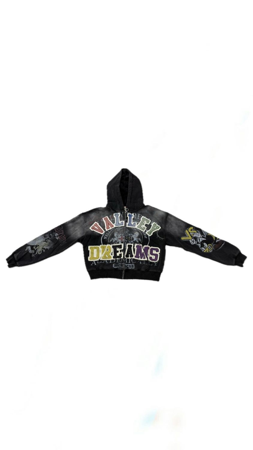 Valley Vale “Blasted” zip up