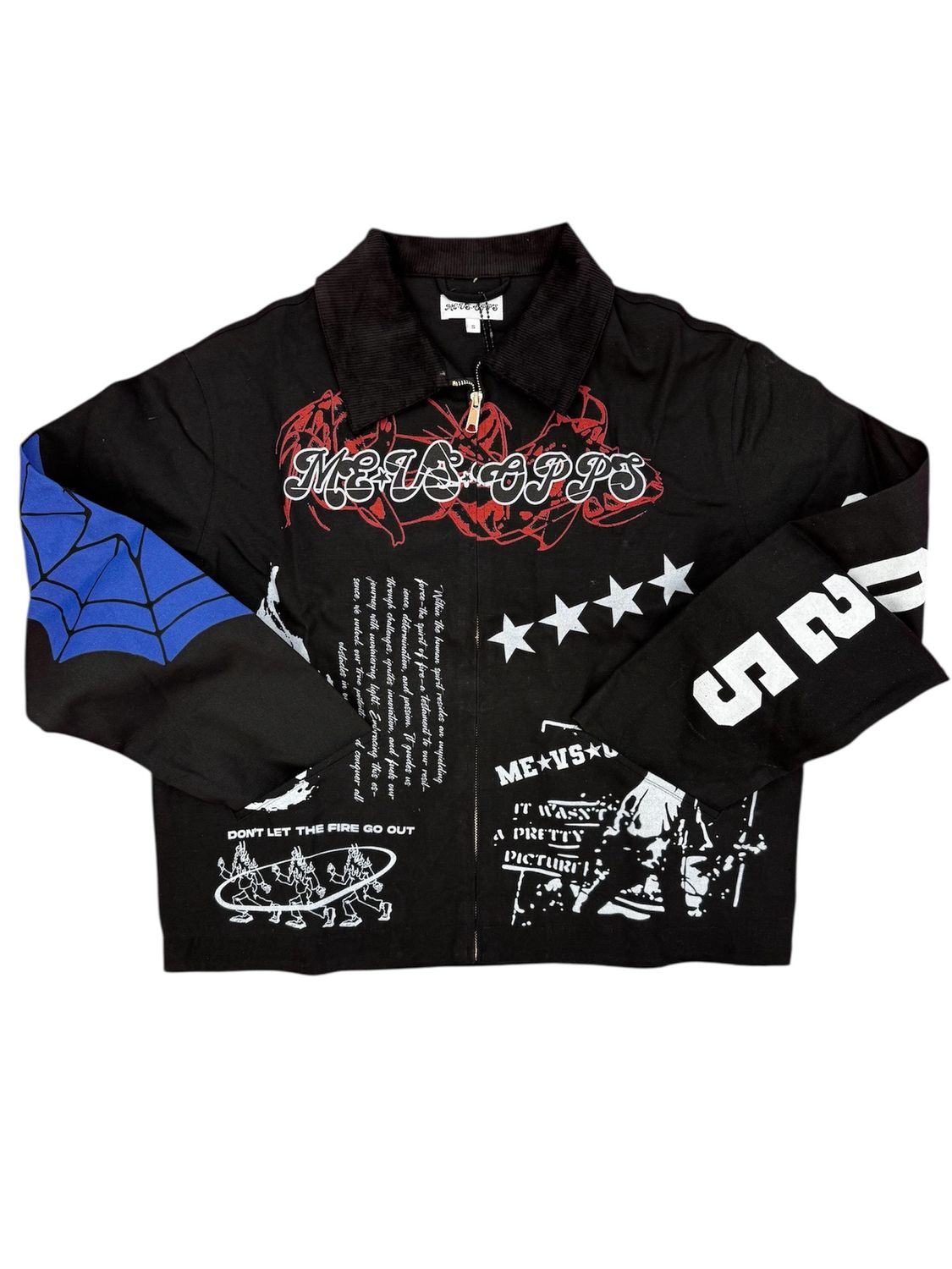 Ferrari Massari "Me vs Opps" Utility Jacket, Colour: BLACK, Size: S