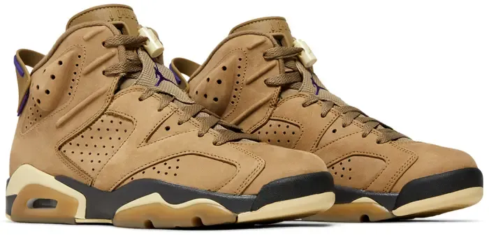 Wmns Jordan 6 Retro "Gore-Tex Brown Kelp"