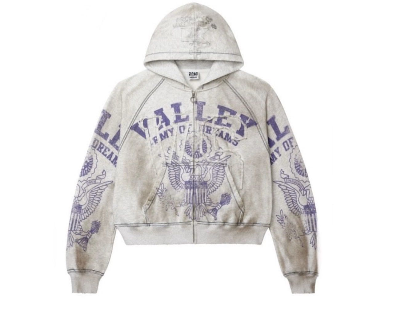 Vale Forever 'Army' Zip Up