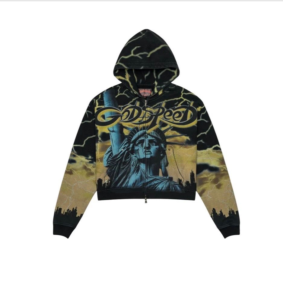 Godspeed “Yellow Voltage NYC” zip up