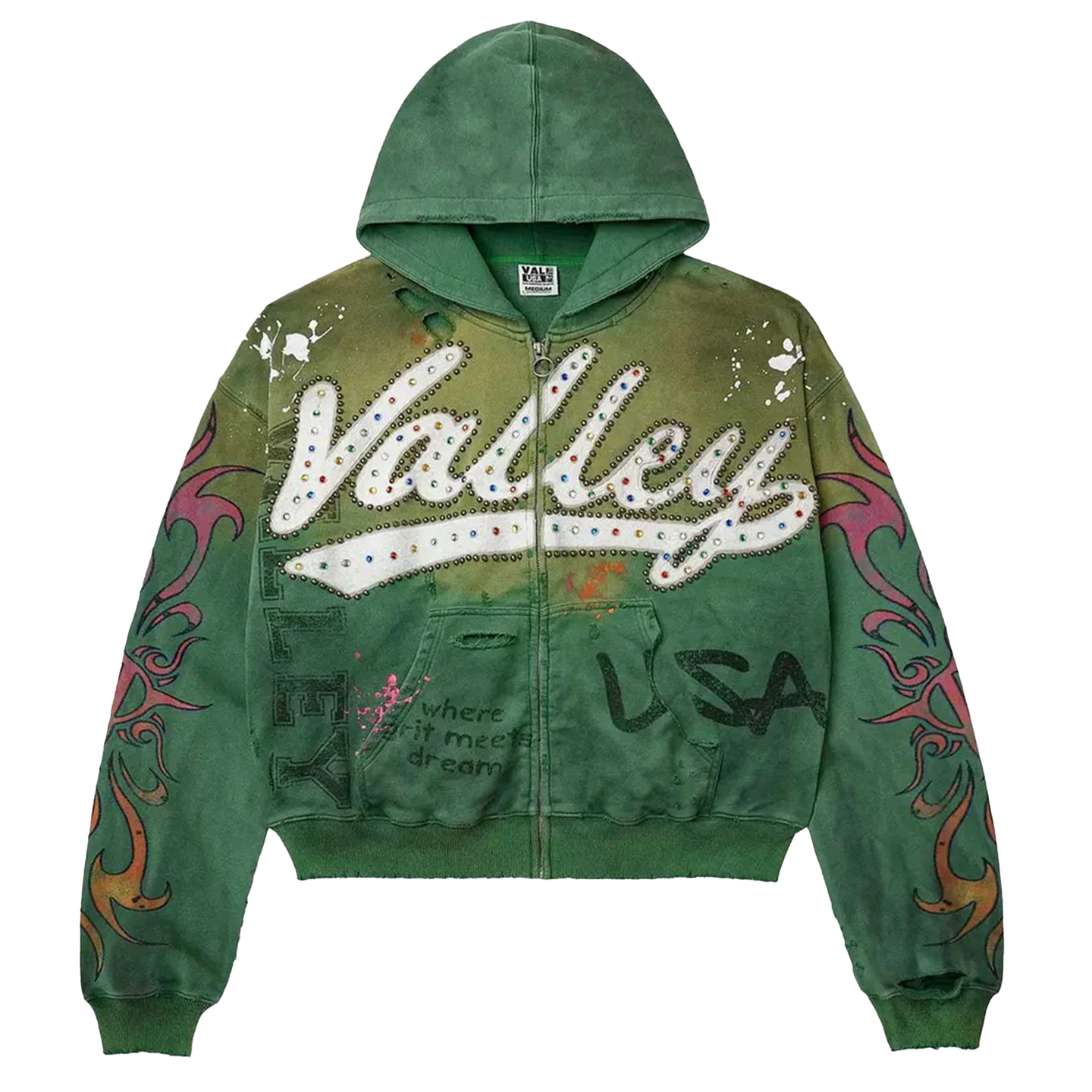 Vale Forever Inferno Zip Up