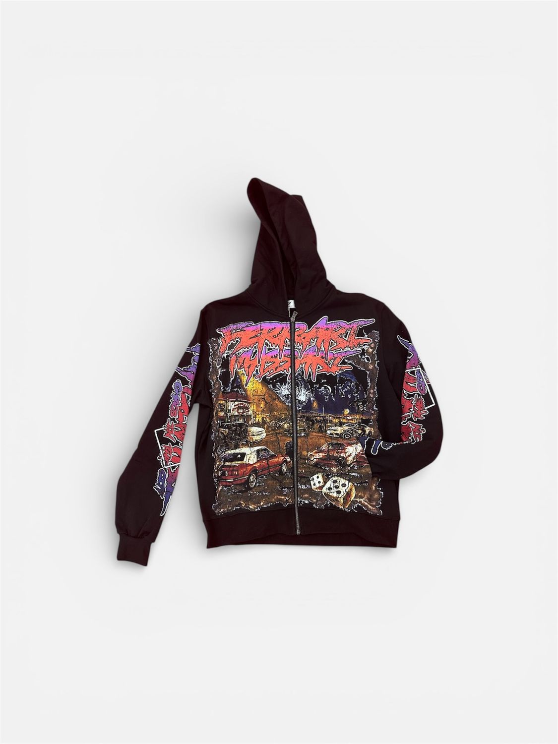 Ferrari Masari "Roll Out" Zip-Up Hoodie