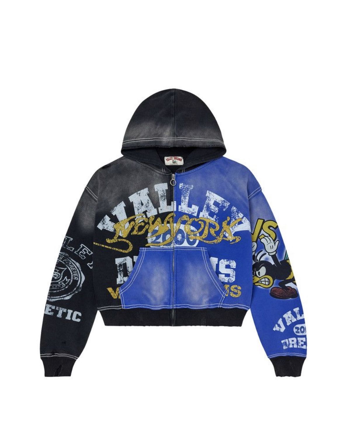 Vale Forever "Bipolar" Zip Up Hoodie