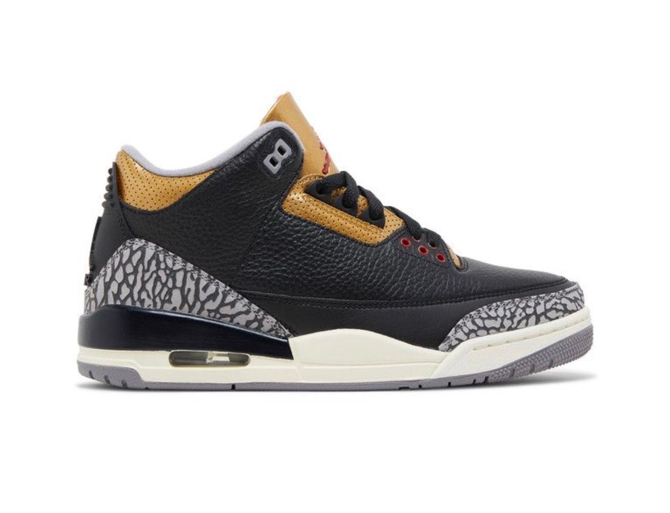WMNS Jordan 3 Retro "Black Cement Gold"