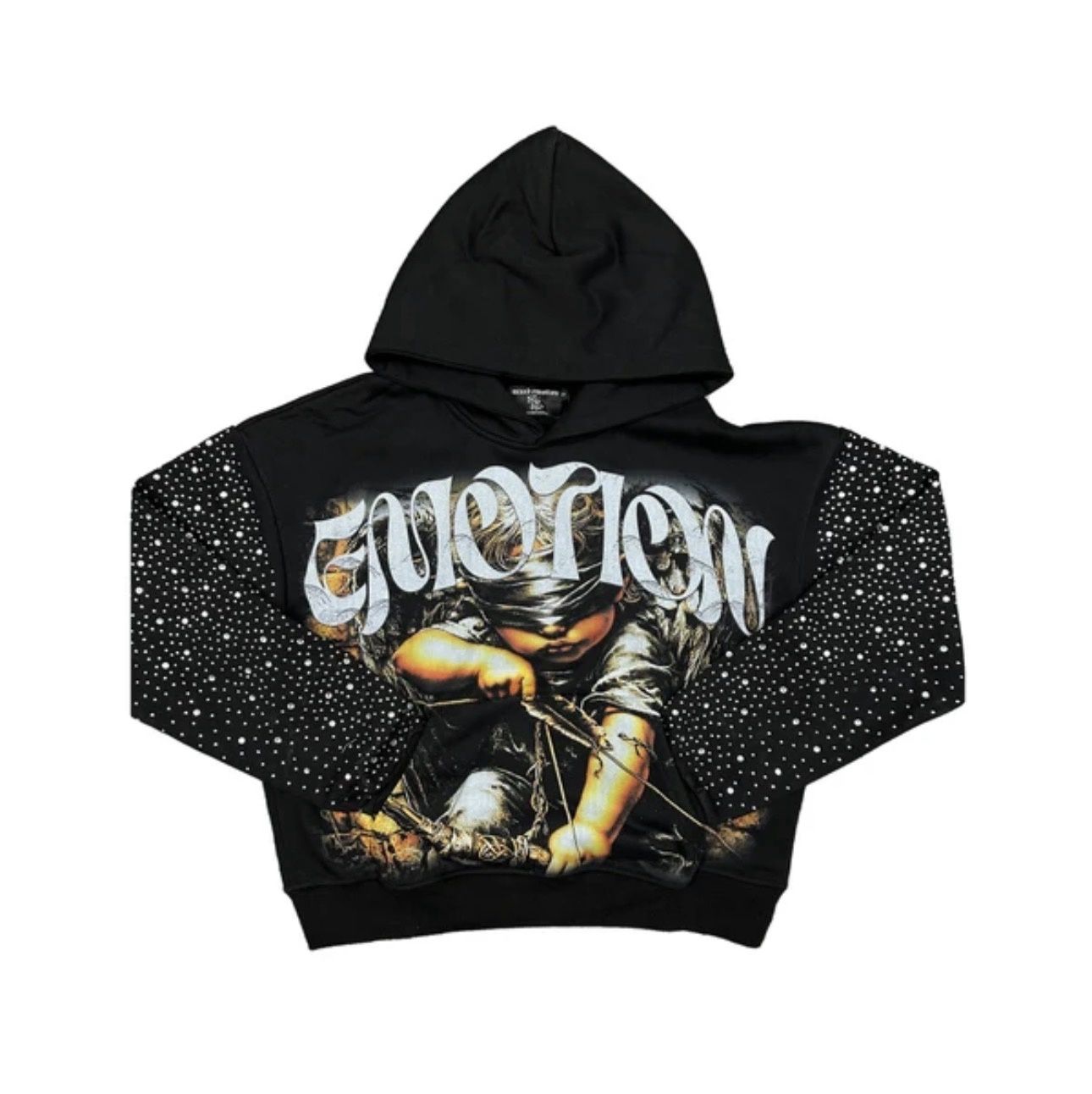 Mixed Emotions "Archer" Rhinestone Hoodie
