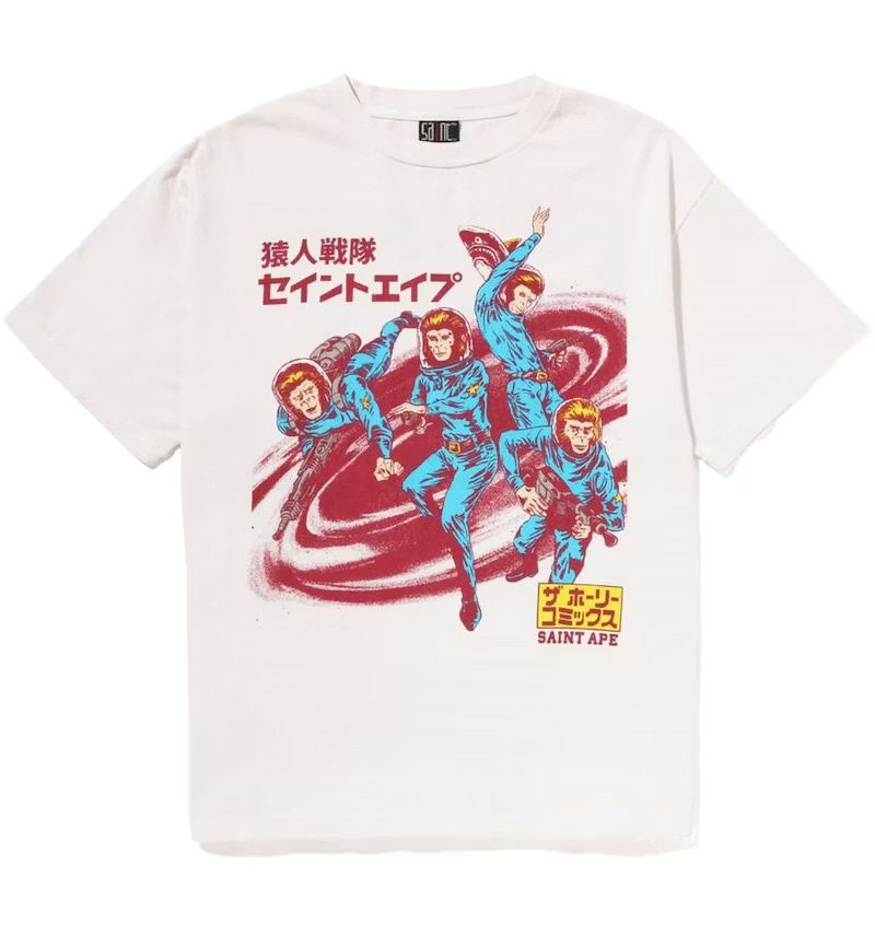 BAPE × Saint Mxxxxxx Squadron Tee