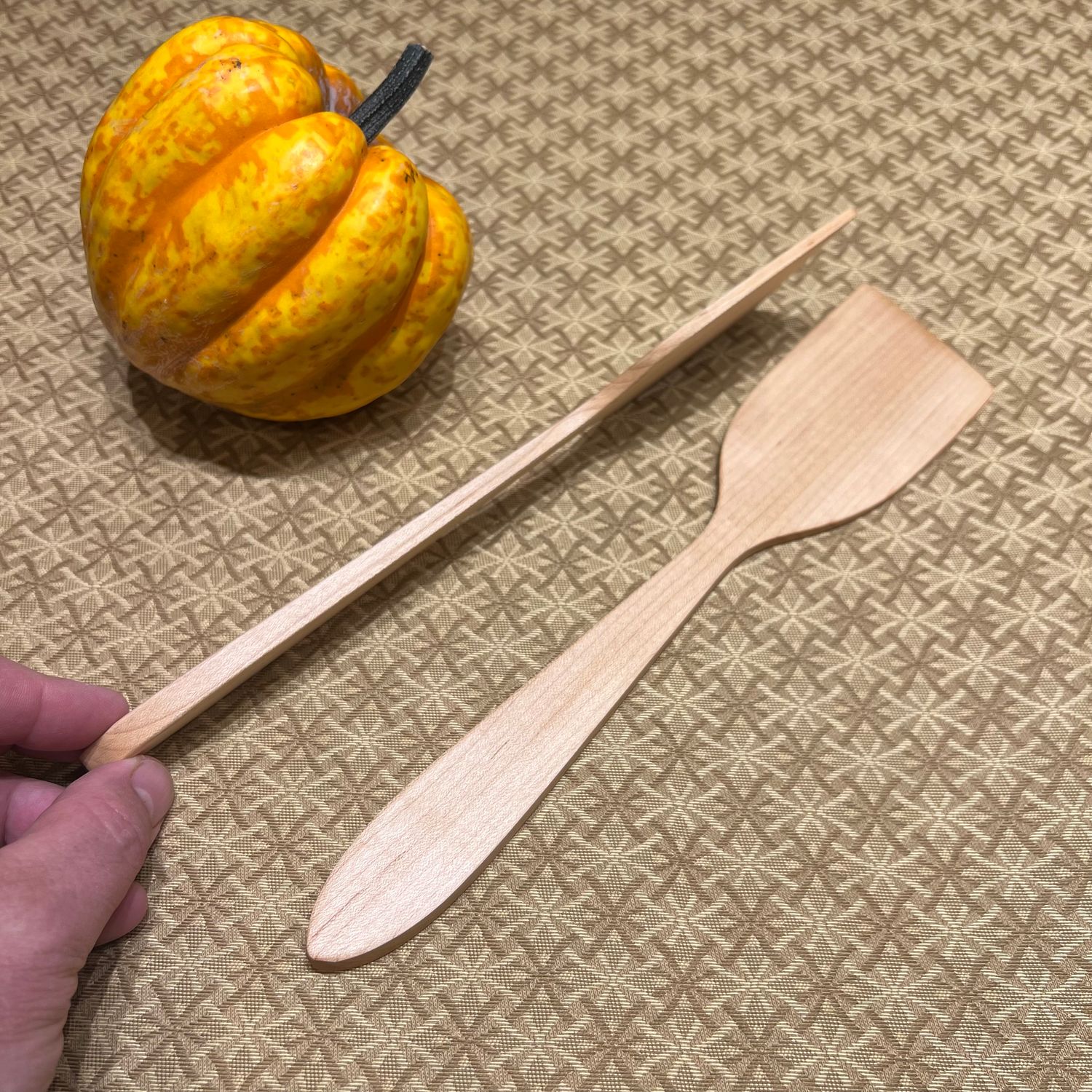 Flat Maple Spatula - One