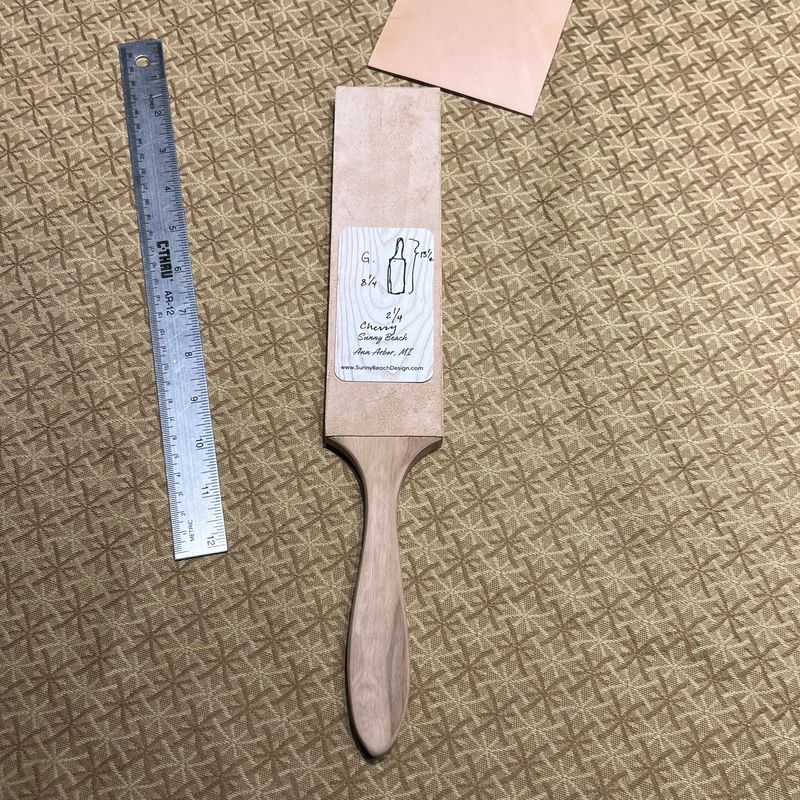 Paddle Kangaroo Leather Strop