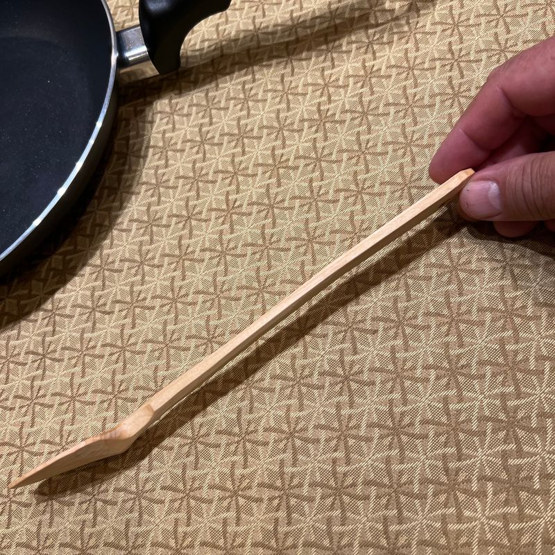 Long Thin Maple Stirring Spoon